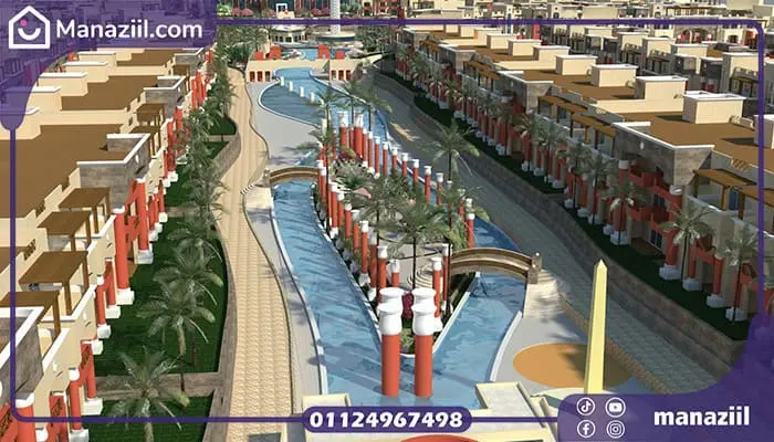تصميم قرية لاسيرينا مينى ايجيبت السخنة Lasirena Mini Egypt 