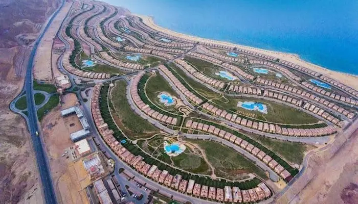 المظهر العام لتلال العين السخنة Telal Ain Sokhna