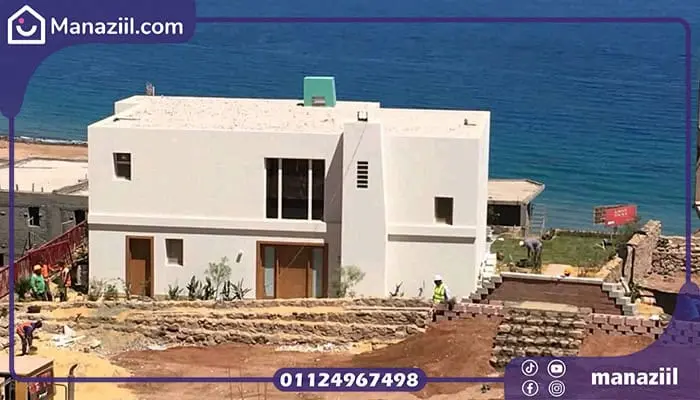الشاليهات في قرية المونت جلالة العين السخنة il Monte Galala 