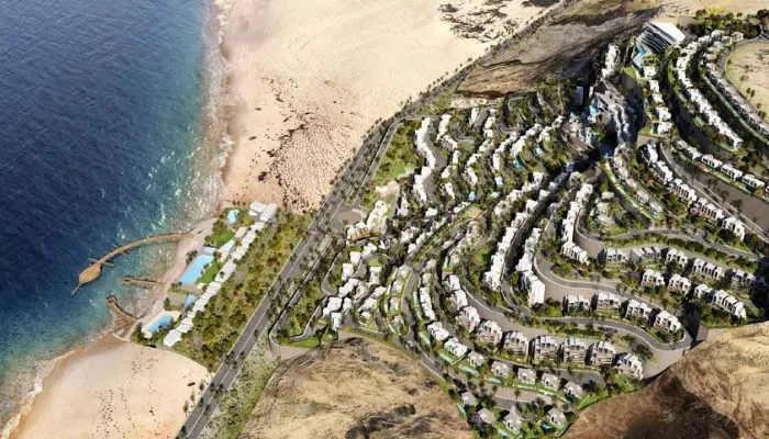 مساحة قرية باي ماونت العين السخنة Village Baymount Sokhna