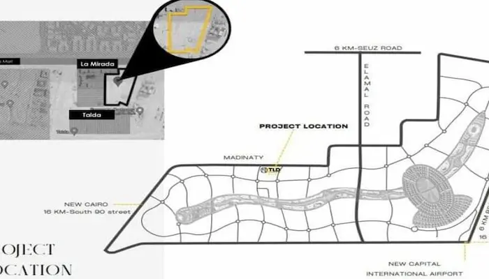موقع كمبوند كوكون المستقبل سيتي Kukūn Mostakbal City