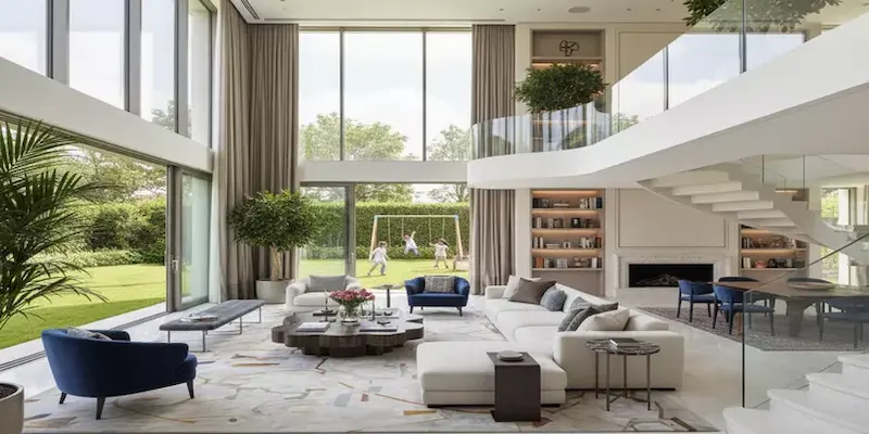 التصميم الداخلي لوكمبوند كايروفا التجمع السادس Compound Cairova New Cairo