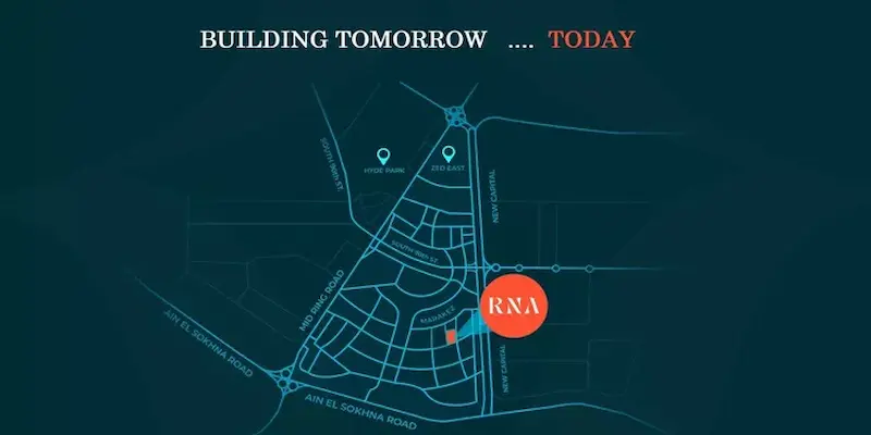 الاماكن القريبة من كمبوند كايروفا التجمع السادس 