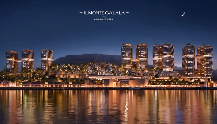 تصميم ابراج تطوير مصر السخنة Il Monte Galala Marina Towers