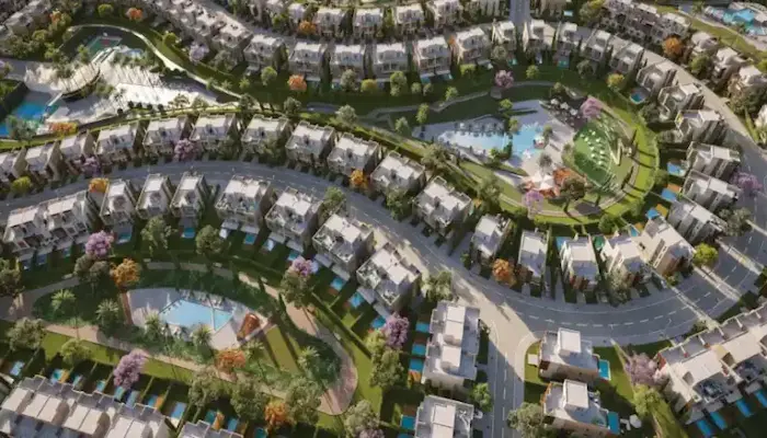 الشكل الكلي لكمبوند Reedy City التجمع الخامس