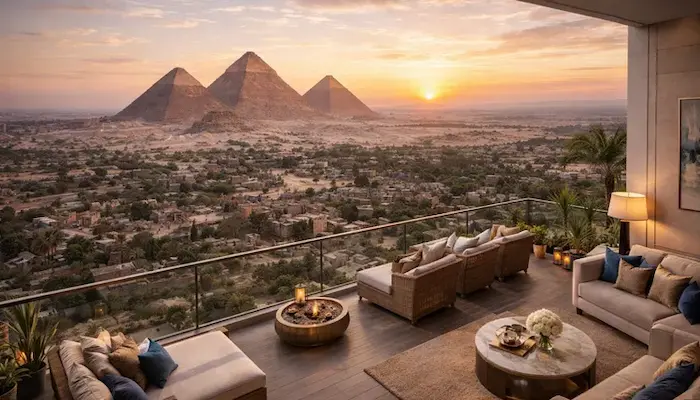 اطلالة مشروع ويندهام 6أكتوبر Wyndham Compound October