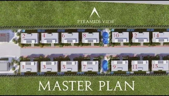 تصميم كمبوند بيراميدز ويلز 6 أكتوبر Pyramids Wales 6 October