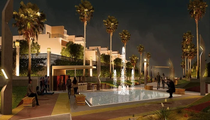 ممرات المشي في كمبوند اتريو الشيخ زايد Atrio Compound El Sheikh Zayed