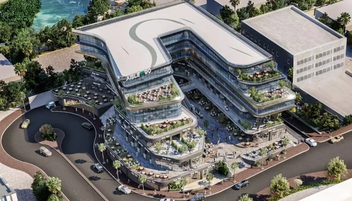 الشكل العام لمول أيل 90 التجمع الخامس Aisle 90 New Cairo