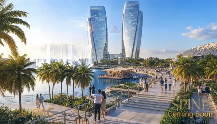   أبراج ذا سباين القاهرة الجديدة The Spine TMG New Cairo