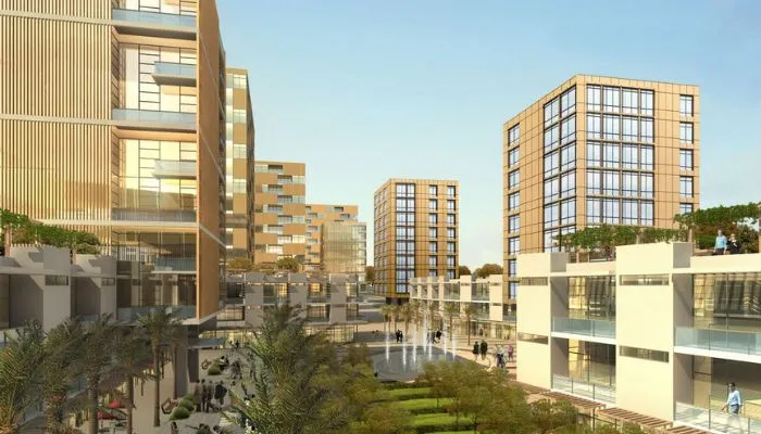  مساحة الوحدات ذا سباين The Spine TMG New Cairo