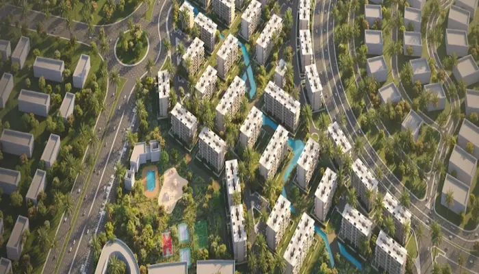 تصميم كمبوند زير التجمع الخامس Compound There New Cairo