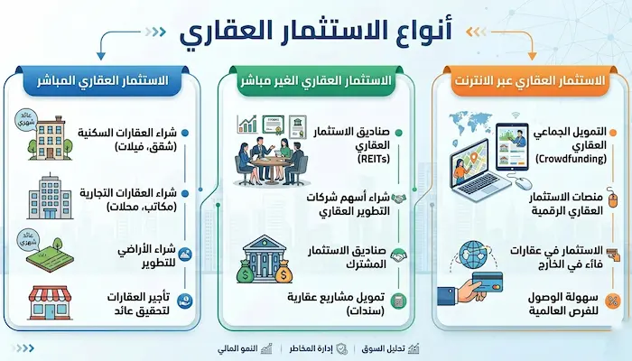 الاستثمار العقاري في مصر: أفضل الفرص والنصائح 2025 2 معني الاستثمار العقارية وانواعه