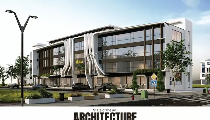 مول ألورا هب الشيخ زايد Alora Hub Mall El Sheikh Zayed 2026 8 التصميم الخارجي مول ألورا هب الشيخ زايد Alora Hub Mall El Sheikh Zayed