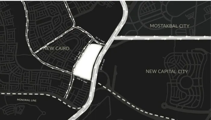 موقع كمبوند كوليكتيف القاهرة الجديدةCollective New Cairo