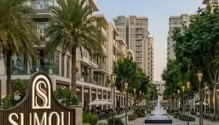 توزيع الشقق والمسطححات في كمبوند سمو بوليفارد المستقبل سيتي Sumou Boulevard Mostakbal City