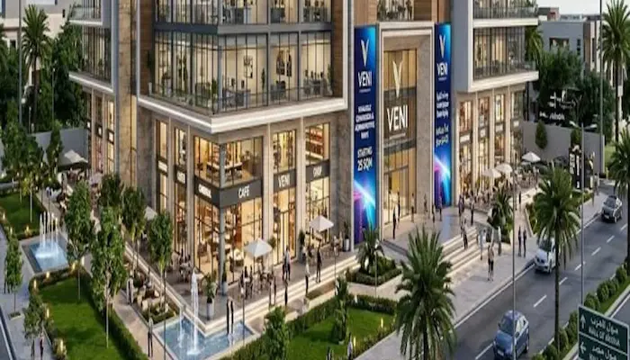 مساحة الوحدات في مول فيني الشيخ زايد Mall VENI El Sheikh Zayed