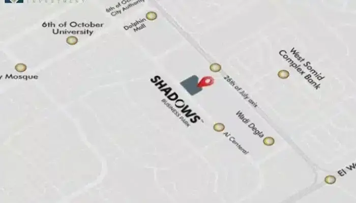 موقع شادو بيزنس بارك 6 أكتوبر Shadow Business Park