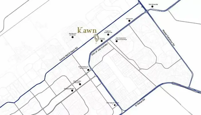 موقع مول كون 6 اكتوبر Mall Kawn October
