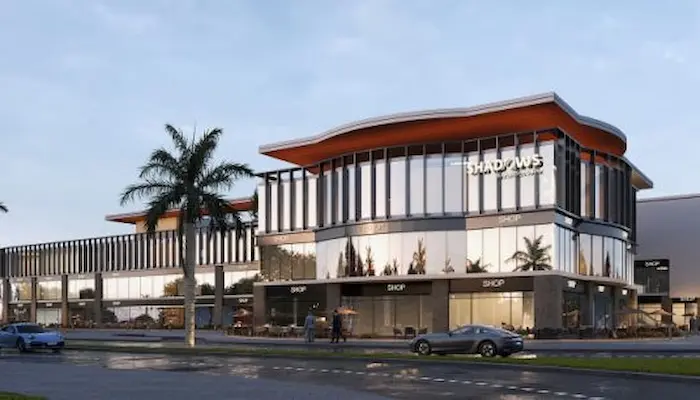 واجهة مول شادو بيزنس بارك 6 أكتوبر Shadow Business Park